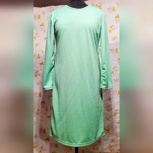 Teal/Green Dress